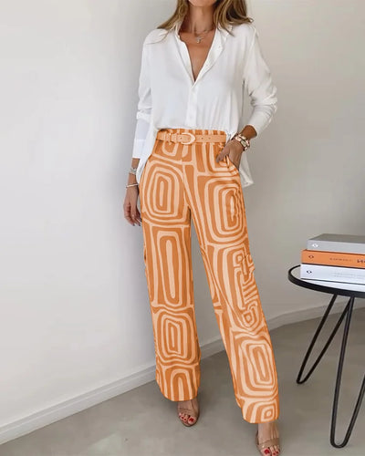 Anouk | Bekvämt snyggt set (GRATIS RIEM)