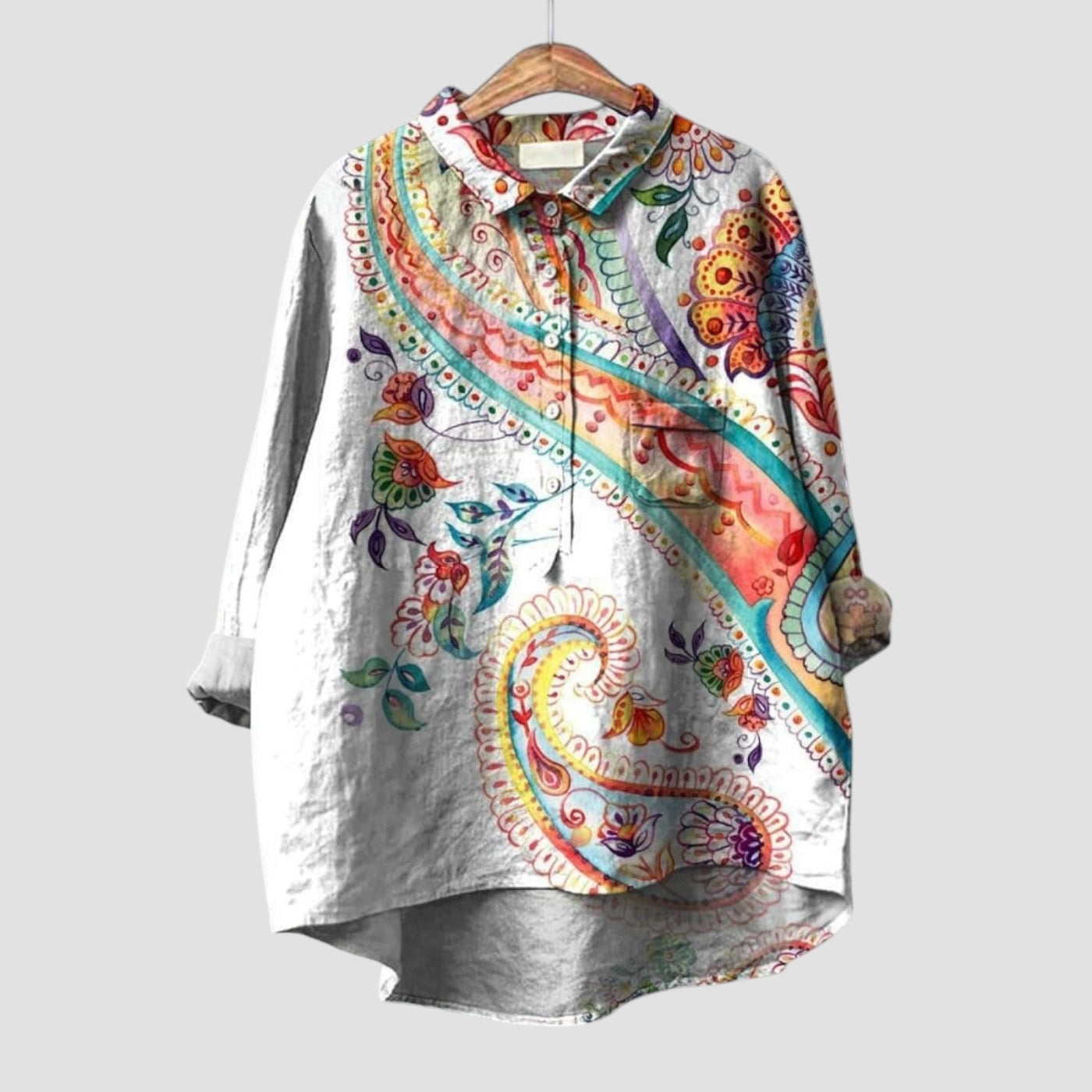 Majken | Färgad blus